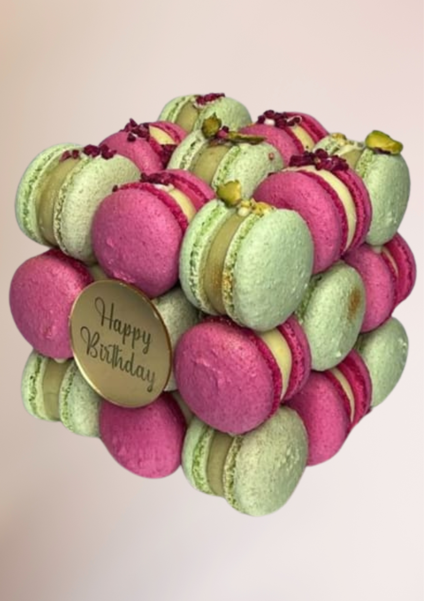 NOVIINKA MAKRÓNKOVÝ DORT + MACRONS CUBS